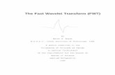 The Fast Wavelet Transform (FWT)
