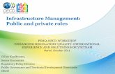 Infrastructure Management: Public and private roles