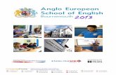 Anglo European School of English, Bournemouth - Folleto