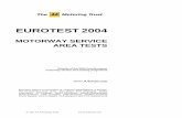 EuroTest 2004 - Motorway Service Area Tests