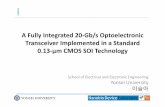 A Fully Integrated 20 Gb/s Optoelectronic in a Standard µm CMOS