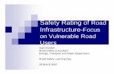Infrastructure-Focus on Vulnerable Road Users