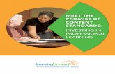 Meet the proMise of content standards - Learning Forward