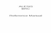 ALESIS BRC Reference Manual - Advanced Audio Rental Inc
