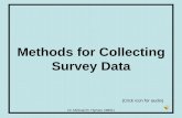 Methods for Collecting Survey Data - College of Business â€” New