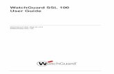 WatchGuard SSL 100 User Guide