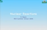 Nuclear Reactions - ORNL Physics Division