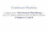 Continuum Plasticity - ERNET