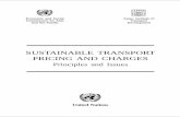SUSTAINABLE TRANSPORT PRICING AND CHARGES