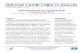 National Health Statistics Reports, Number 8, (August 6, 2008)