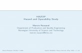 HAZOP Hazard and Operability Study - NTNU: Startside - NTNU