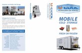 Mobile Cold Storage - cooler rental freezer rental truck rental