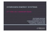 HYDROGEN ENERGY SYSTEMS - Europe's largest hydrogen, fuel cells