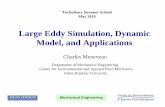Large Eddy Simulation, Dynamic Model, and Applications