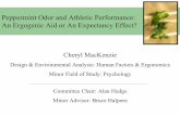 Peppermint Odor and Athletic Performance: An Ergogenic Aid or An