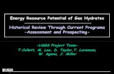 Energy Resource Potential of Gas Hydrates Historical Review