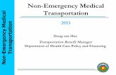 Non-Emergency Medical Transportation on - SSTABS