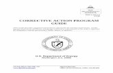 CORRECTIVE ACTION PROGRAM GUIDE - Quality Assurance Solutions
