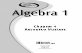 Chapter 4 Resource Masters - Morgan Park High School