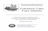 Garment Care Fact Sheets