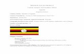 MISSION ATLAS PROJECT Central, Eastern, and Southern Africa Uganda
