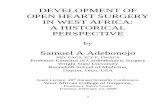 â€œDevelopment of open heart surgery in West Africa: a historical perspectiveâ€