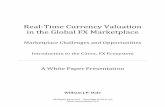 Realâ€Time Currency Valuation in the Global FX Marketplace