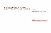 Common Core State StandardS - Josephine Locke Elementary School