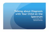 Talking about Diagnosis with Your Child on the Spectrum