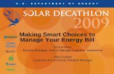 Making Smart Choices To Manage Your Energy Bill