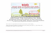100 road trip activities