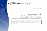Using Styles and Templates in Calc - Apache OpenOffice - The