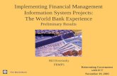 Implementing Financial Management Information System Projects