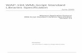WAP-194-WMLScript Standard Libraries Specification