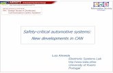 Safety-critical automotive systems: New developments in CAN