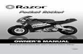 Ownerâ€™s Manual - Electric Scooter Parts