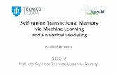 Self%tuning+Transac1onal+Memory+ via+Machine+Learning++ ...