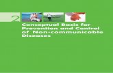 Conceptual Basis for Prevention and Control of Non-communicable Diseases