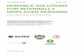 JOINT BRIEFING PAPER MARCH 2012 DURABLE SOLUTIONS FOR INTERNALLY