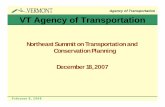 Agency of Transportation VT Agency of Transportation