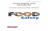 Food Service Delivery Plan 2013/14 Food Safety and Standards