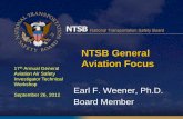 NTSB General Aviation Focus - National Transportation Safety Board