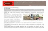 Disaster Relief Emergency Fund (DREF) Uganda: Cholera Outbreak