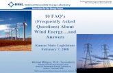 10 FAQâ€™s (Frequently Asked Questions) About Wind Energy