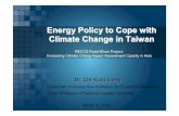 Energy Policy to Cope with Climate Change in Taiwan