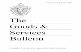 The Goods & Services Bulletin - Community List