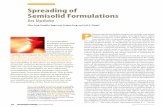 Spreading of Semisolid Formulations - PharmTech