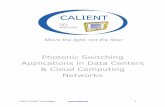Photonic Switching Applications In Data Centers 12 29 11