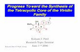 Progress Toward the Synthesis of the Tetracyclic Core of the