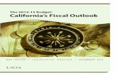 The 2014-15 Budget: California's Fiscal Outlook